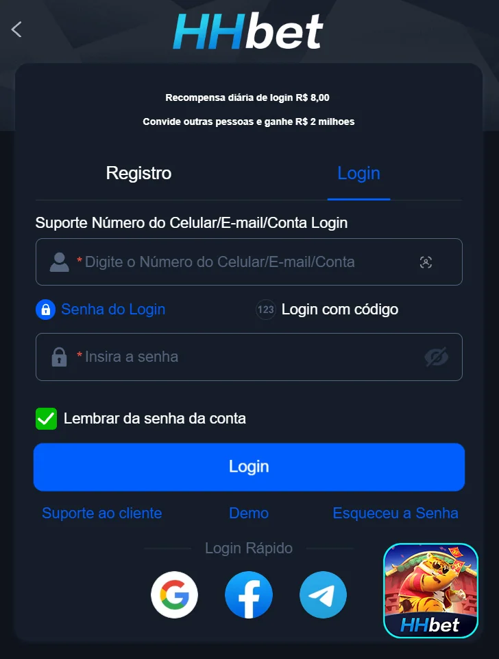 Ilustração de Facilidade de Login