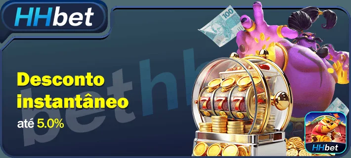 Usuário realizando depósito acessível na hhbet